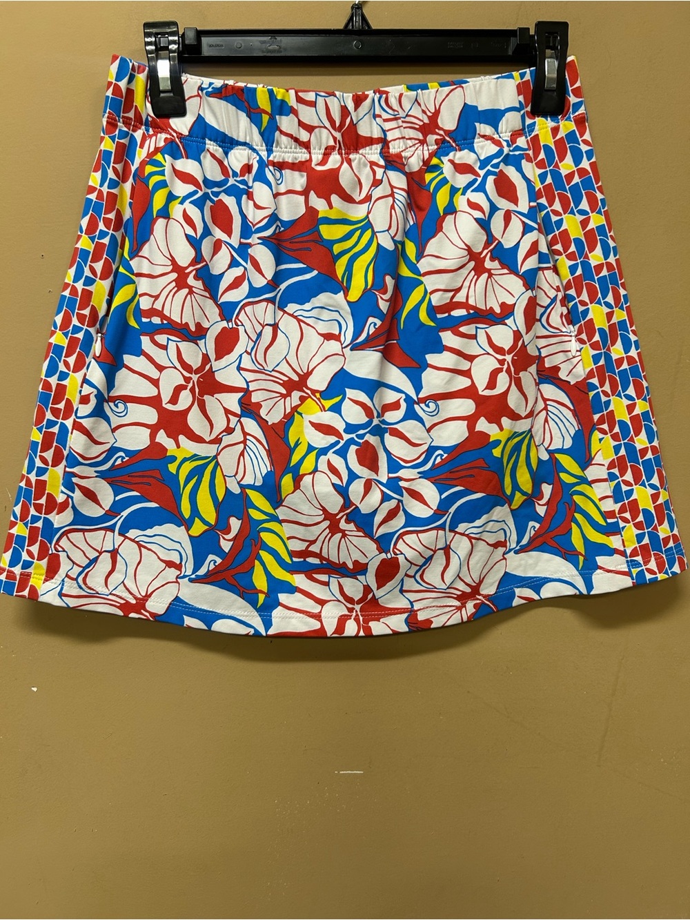 J. McLaughlin Catalina Cloth Primary Color Skort size Small